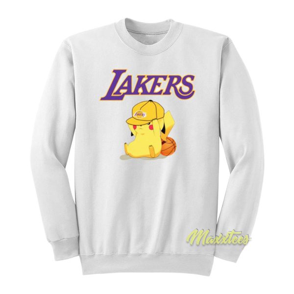 Lakers Pikachu Sweatshirt