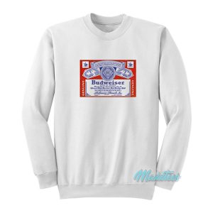 Lana Del Rey Budweiser King Of Beers Sweatshirt