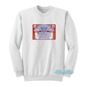 Lana Del Rey Budweiser King Of Beers Sweatshirt