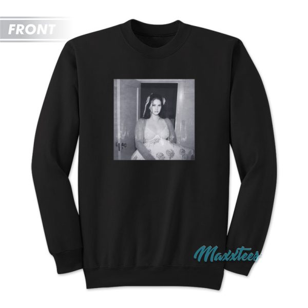 Lana Del Rey Tunnel Under Ocean BLVD Portrait Sweatshirt