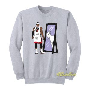 Lebron James Mirror GOAT Sweatshirt