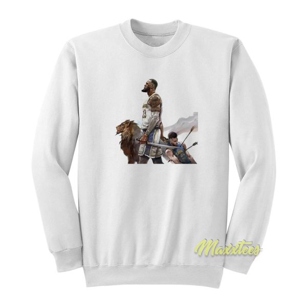 Lebron James Slaughter Stephen Curry Sweatshirt