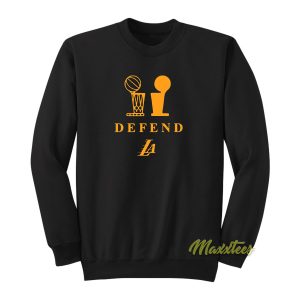 Lebron LA Trophy Defend Sweatshirt 1