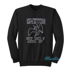 Led Zeppelin United States Of America 1977 Sweatshirt