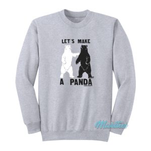 Let’s Make A Panda Sweatshirt