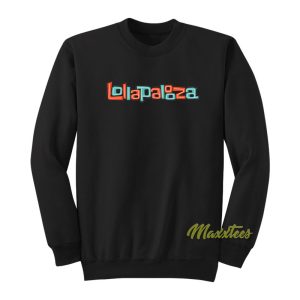 Lollapalooza Festival Logo Sweatshirt 1