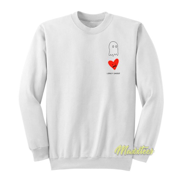 Lonely Ghost Heart Sweatshirt