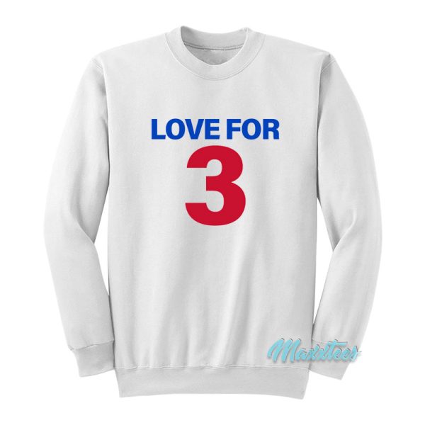 Love For 3 Damar Hamlin Sweatshirt