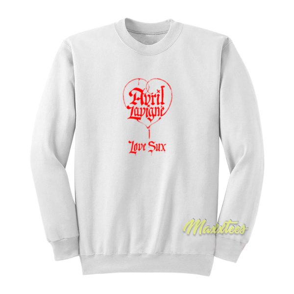 Love Sux Avril Lavigne Sweatshirt