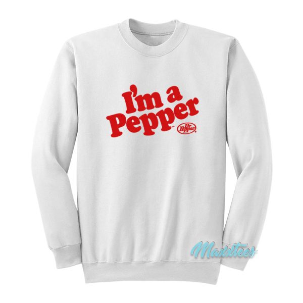 MCR Gerard Way I’m A Pepper Dr Pepper Sweatshirt