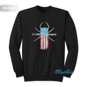 MCR Spider American Flag Skull Sweatshirt 1