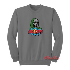 MF DOOM All Caps Sweatshirt