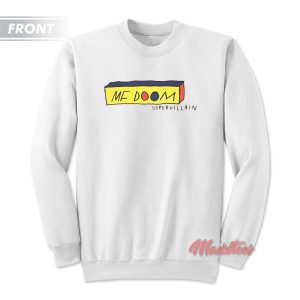 MF DOOM Elemental Supervillain Sweatshirt