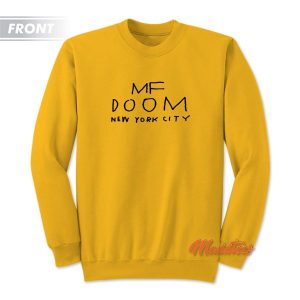 MF DOOM NYC Sweatshirt 3