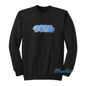 MF Doom Throw Up Blue Sweatshirt 2