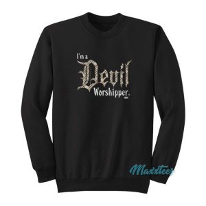 MJF Im a Devil Worshipper Sweatshirt 2