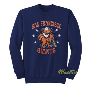 MLB x Grateful Dead San Francisco Giant Bear Sweatshirt 1