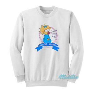 Mac Demarco Maggie Simpson Sweatshirt