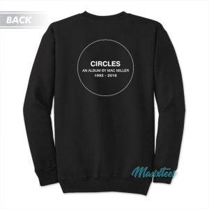 Mac Miller Circles Album Cover Sweatshirt