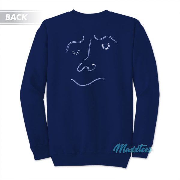 Mac Miller Faces Smile Sweatshirt