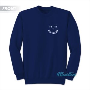 Mac Miller Faces Smile Sweatshirt