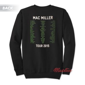 Mac Miller GOOD AM Tour Sweatshirt
