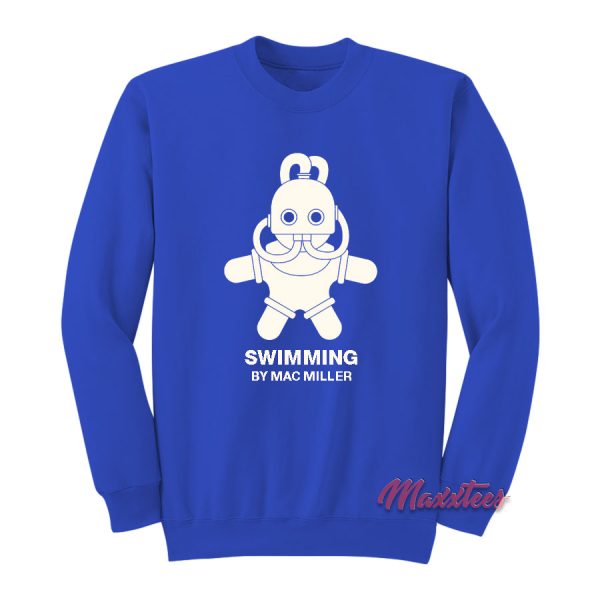 Mac Miller Swimming Logo Sweatshirt