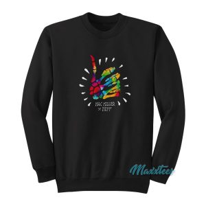 Mac Miller X Neff Thumbs Up Bone Sweatshirt