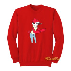 Margaret Regular Show Transparent Mordecai Sweatshirt 1