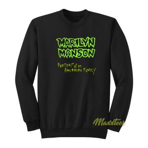 Marilyn Manson Portrait Logo Sweatshirt 1