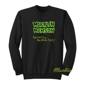 Marilyn Manson Portrait Logo Sweatshirt 2