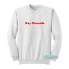 Mark Normand Gay Dracula Sweatshirt