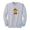 Marshmallow Bob’s Burgers Pride Sweatshirt