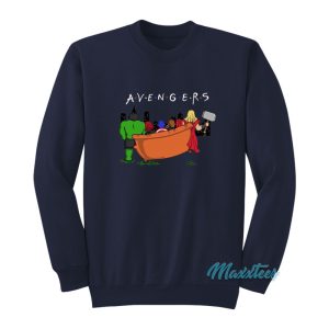 Marvel Avengers Parody Friends Tv Show Sweatshirt 1