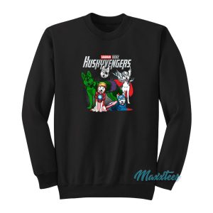 Marvel Avengers Siberian Husky Huskyvengers Sweatshirt 1