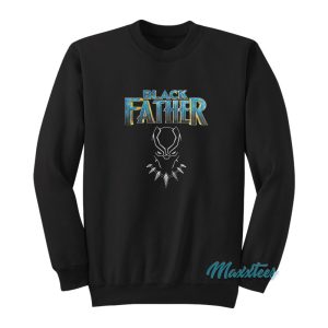 Marvel Black Panther Black Father Sweatshirt 1