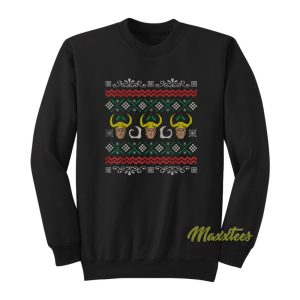 Marvel Loki Ugly Christmas Sweatshirt 1