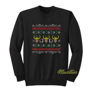 Marvel Loki Ugly Christmas Sweatshirt 2