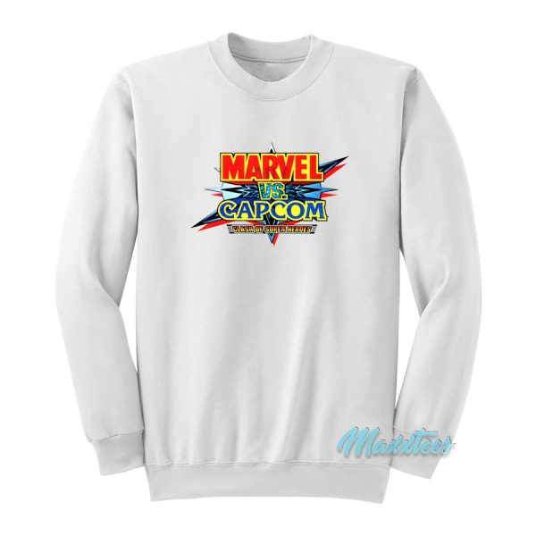 Marvel vs Capcom Clash Of Super Heroes Sweatshirt