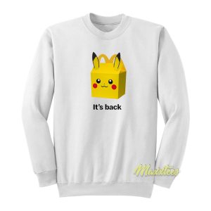 Mcdonalds x Pokemon It’s Back Sweatshirt