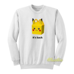 Mcdonalds x Pokemon It’s Back Sweatshirt