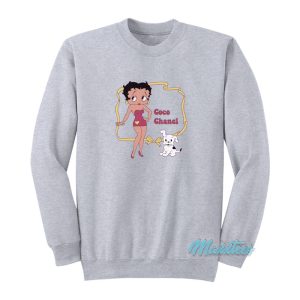 Mega Yacht Betty Boop Sweatshirt