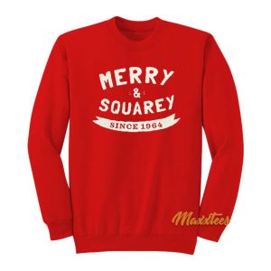 Merry and Squarey Since 1964 Imo’s Pizza Sweatshirt