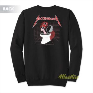 Metallica Alcoholica Cutoff Sweatshirt 3