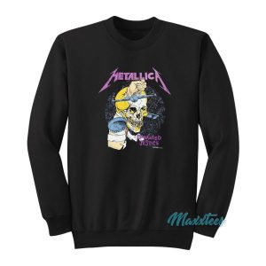 Metallica Damaged Justice Sweatshirt