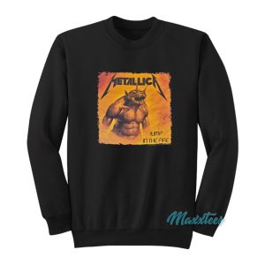Metallica Jump In The Fire Album Sweatshirt