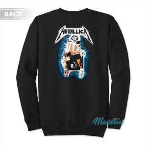 Metallica Metal Up Your Ass Toilet Electric Chair Sweatshirt