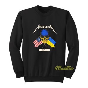 Metallica Ukraine Skull Sweatshirt 1