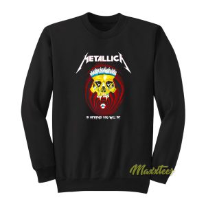 Metallicas Essential Rock Music Skull Sweatshirt 1