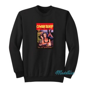 Mia Wallace Cowboy Bebop Pulp Fiction Sweatshirt